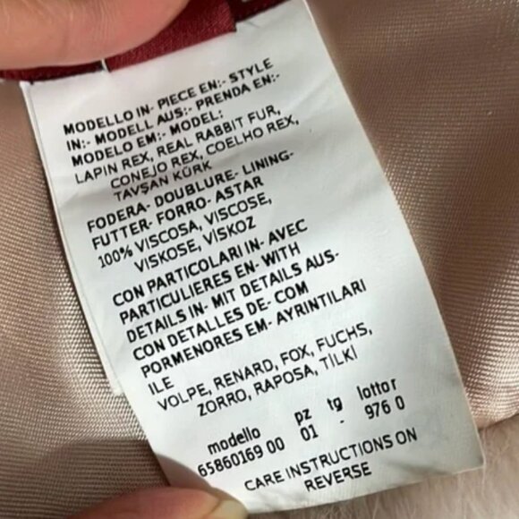 NWOT MaxMara Fur Scarf - Picture 5 of 12